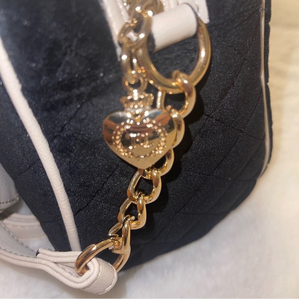 Juicy Couture Black Satchel with White Accents - Picture 13 of 13